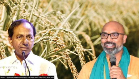 BJP MP Claims 'scam Worth Thousands Of Crores' In Paddy Procurement In T'gana