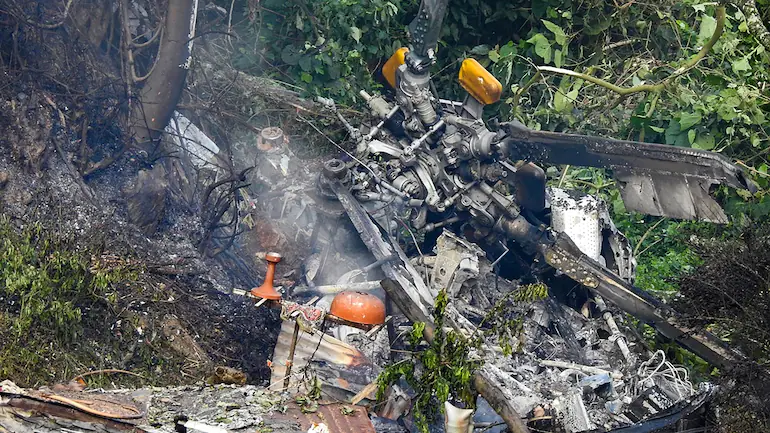 CDS Bipin Rawat’s Chopper Crash Black Box Recovered