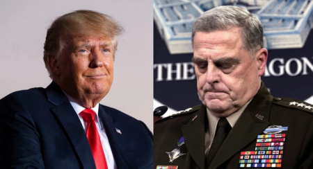 Wow!! Donald Trump Calls General Mark Milley ‘ A f*cking Idiot’ For Saying That It Was Cheaper To Leave Behind Military Equipment In Afghanistan