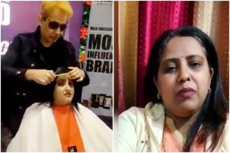 Disgusting Act! ‘There’s Life In This Spit’: Jawed Habib Caught Spitting On woman’s Hair During A Haircut, NCW Takes Note