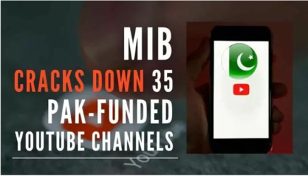 India Cracks Down Pakistan Funded You Tube Channels And Websites For Fake News And For Anti-India Campaigns