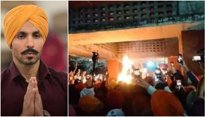 Deep Sidhu Cremated Amid Pro-Khalistan slogans in Ludhiana; people attend last rites in large numbers