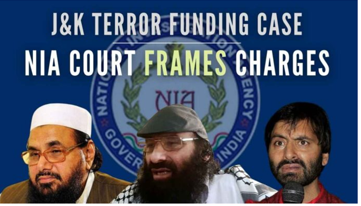 J&K: NIA Court Orders UAPA Charges Against Hafiz Saeed, Yasin Malik & Others In Terror Funding Case