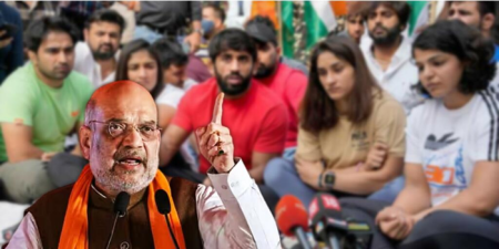 Wrestlers Amit Shah