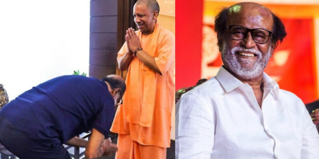 Rajinikanth gesture