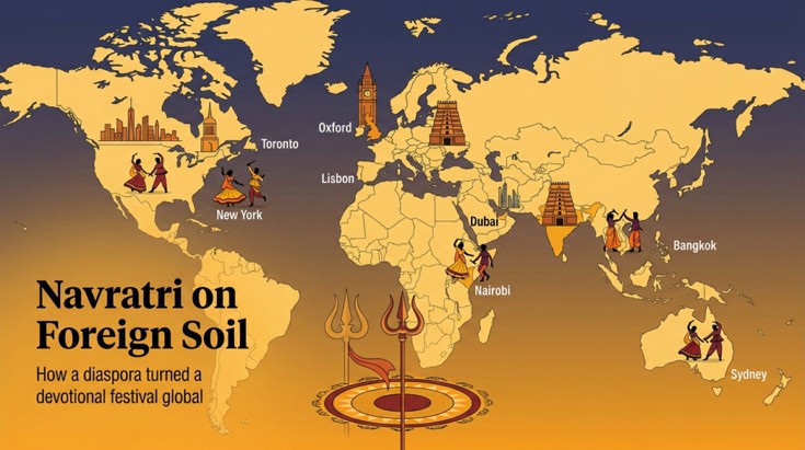 Navratri on foreign soil