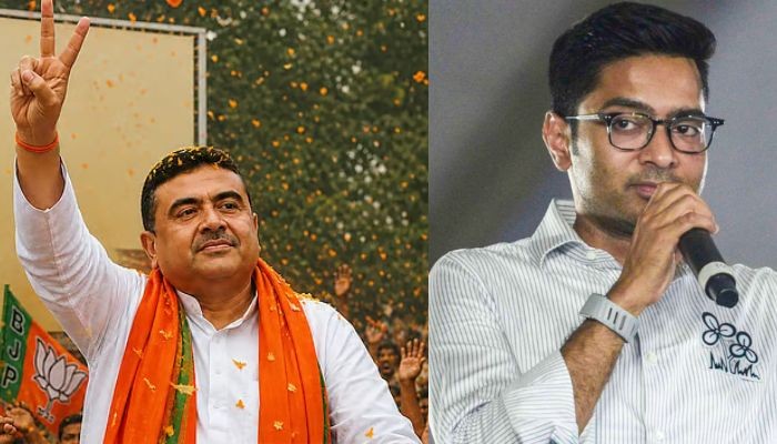 Suvendu Adhikari and Abhishek Banerjee on Bhaipo Tax