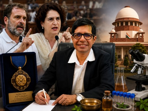 Rahul and Priyanka Humiliate IIT Madras Director Kamakoti