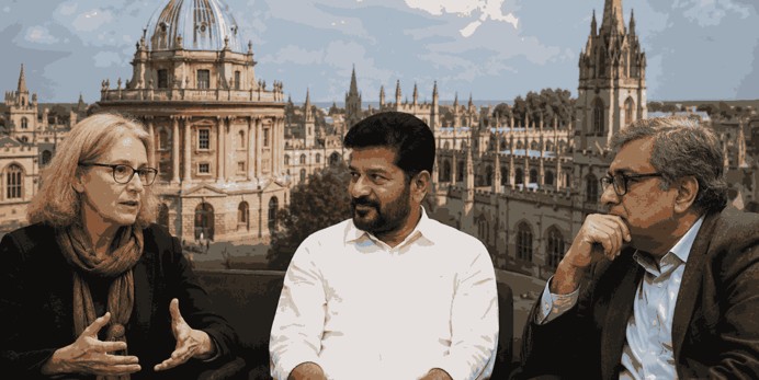 Revanth Reddy's Oxford Meeting