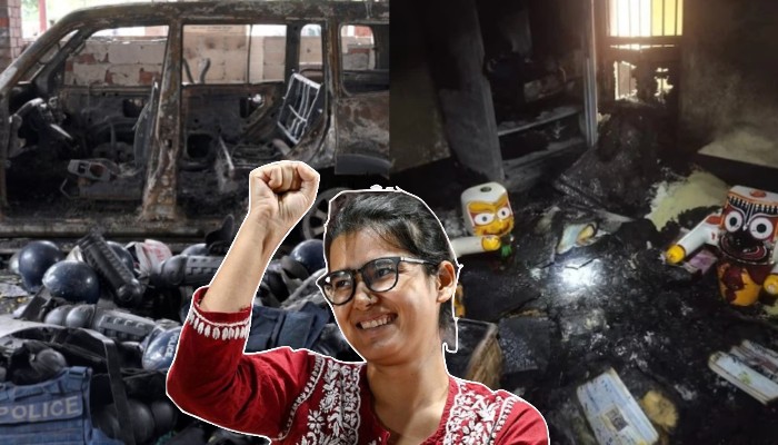 Neha Bora desires Bangladesh-style Regime Change in India